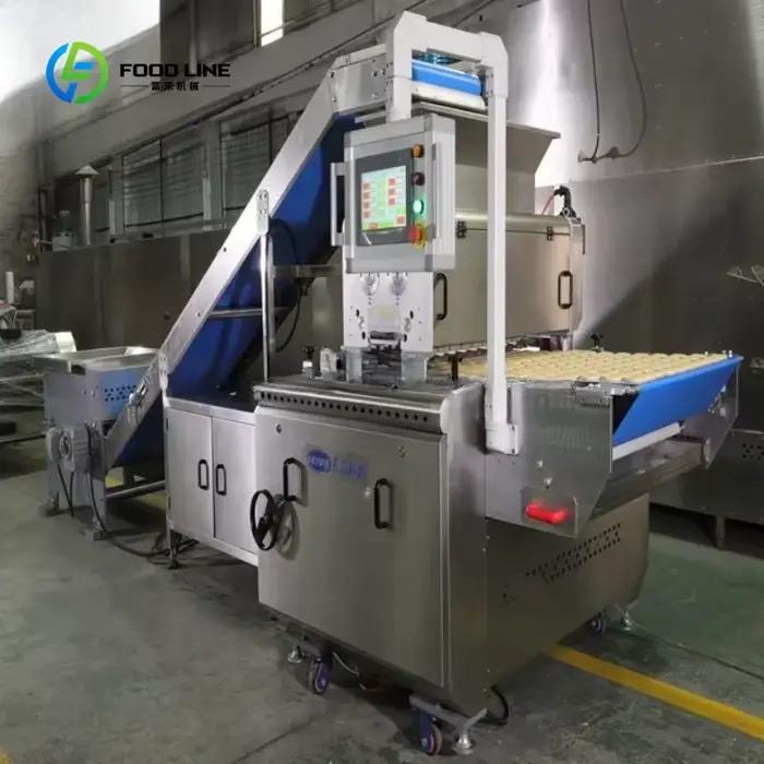 Machine à fabriquer des biscuits personnalisée, machine à former des biscuits, machine à rouler les biscuits à petite échelle, fournisseur
