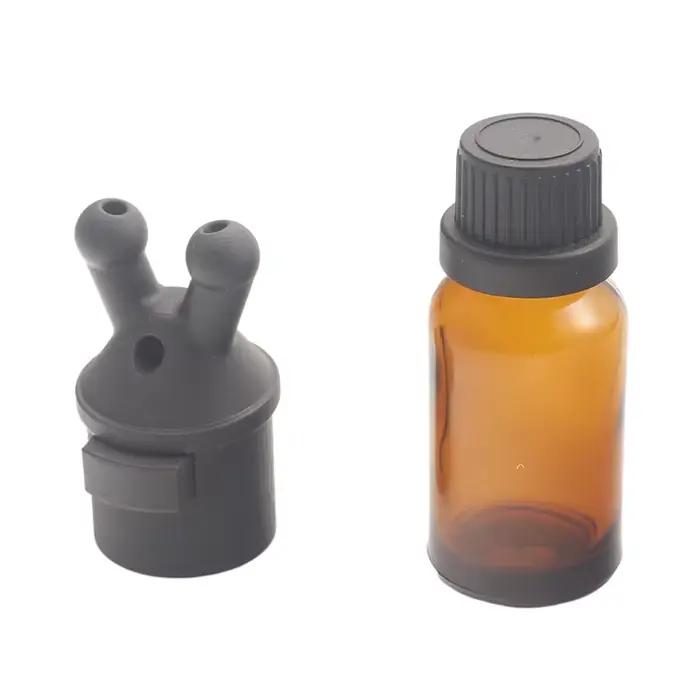 Flacon inhalateur d'huiles essentielles anti-fuite de 15 ml