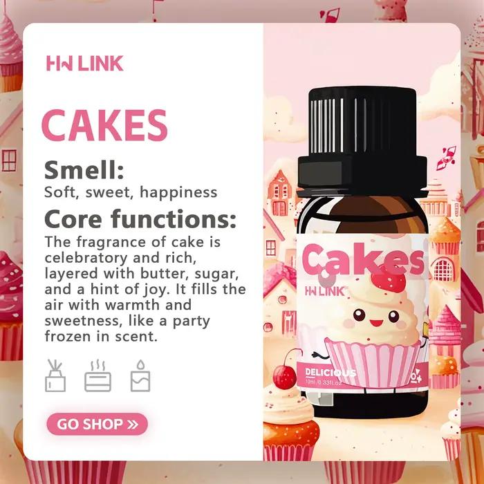 Huiles essentielles pour gâteaux 10 ml