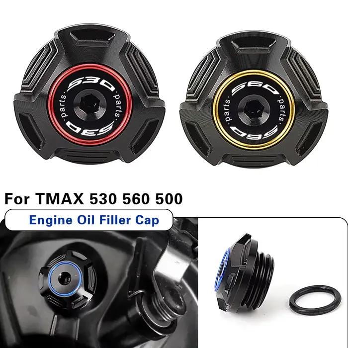 Bouchon d'huile moteur de moto, boulon de remplissage d'huile, pour YAMAHA Tech MAX TMAX 560 2021 2022 2023 TMAX 530 T-MAX 500 T MAX 530 SX DX CNC