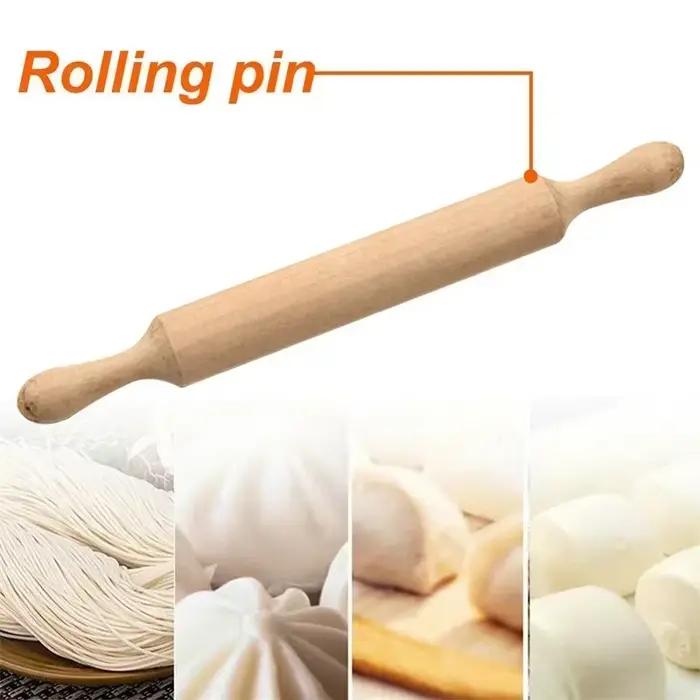 Rouleau à pâte en bois de 20Cm de Long