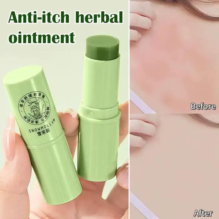 Bâtonnet Crème Anti-Démangeaisons pour Piqûres d'Insectes – Répulsif Physique Anti-Moustiques pour l'Été
