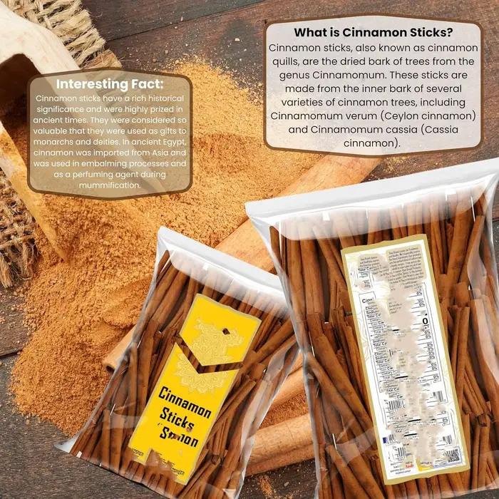 Bâtonnets de cannelle naturelle premium et anis étoilé