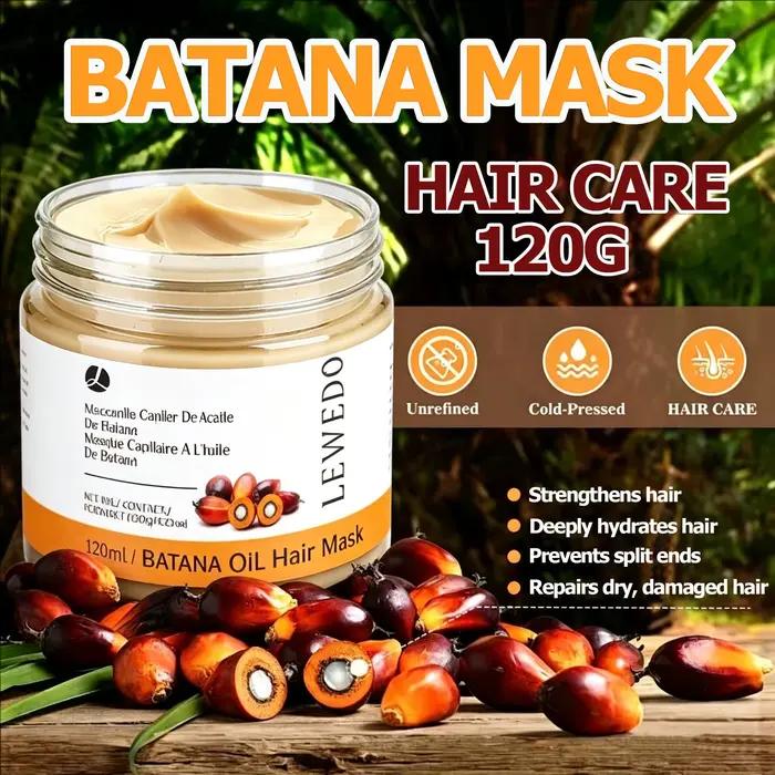 Après-shampoing à l'huile de Batana biologique pour cheveux secs et crépus