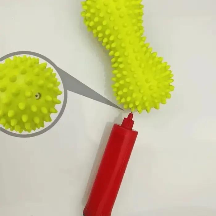 Rouleau de massage des pieds en forme d'arachide, boule de libération myofasciale à picots pour le fitness et la relaxation