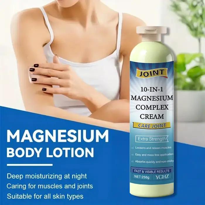 Crème musculaire au magnésium