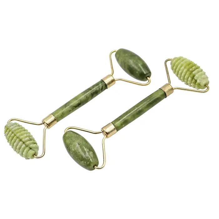 Rouleau de Massage du visage en Jade