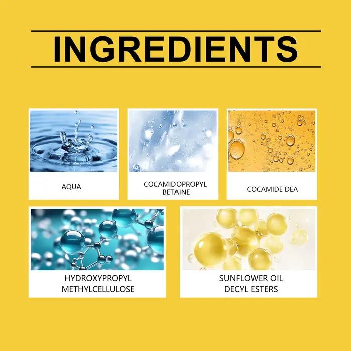 Nettoyant pour le corps féminin avec huile de tournesol naturelle