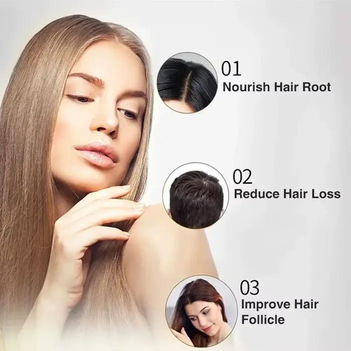 Gingembre plante naturelle soin des cheveux huile essentielle liquide de croissance