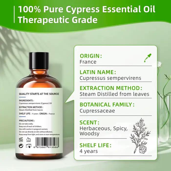 HIQILI 100ML huiles essentielles de cyprès