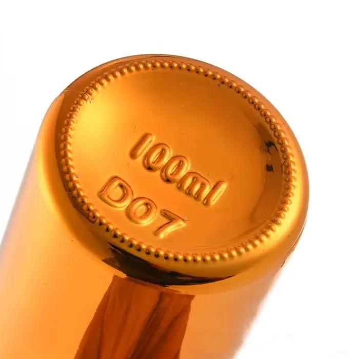 Gourde Compte-Gouttes en Verre Or/Argent