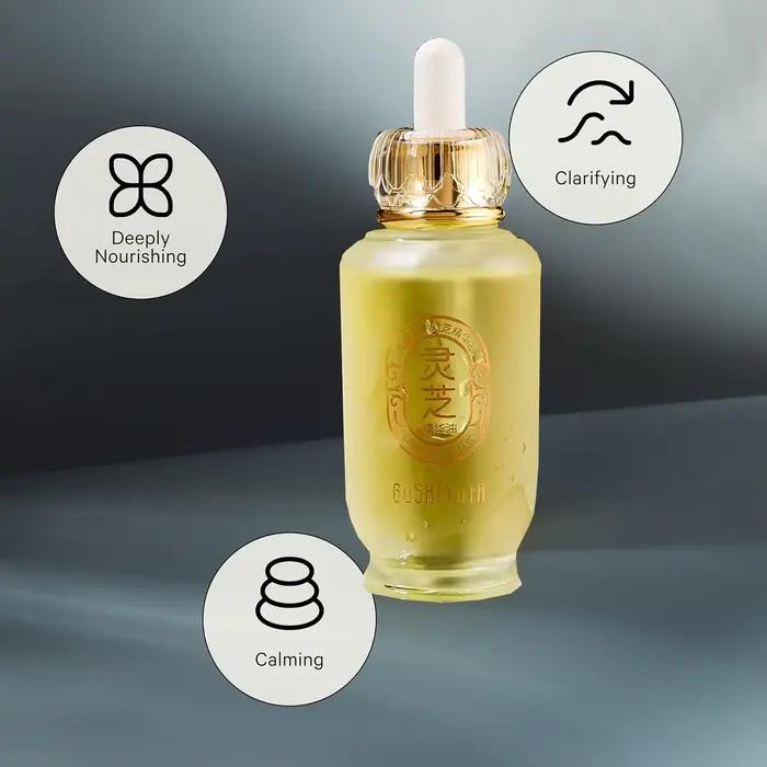 Ganoderma Lucidum Hydratant quotidien à l'huile pour le visage