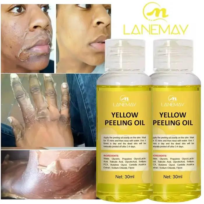 Huile de Peeling Jaune pour le Bain