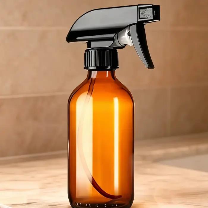 Bouteilles pulvérisatrices en verre ambré