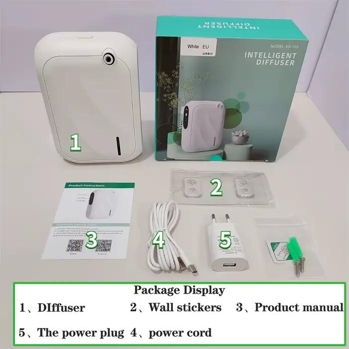 Diffuseur d'arôme Machine à parfum couverture 200m3 Bluetooth APP contrôle