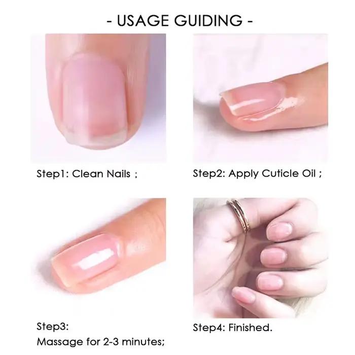Huile nutritionnelle pour ongles à 8 fleurs