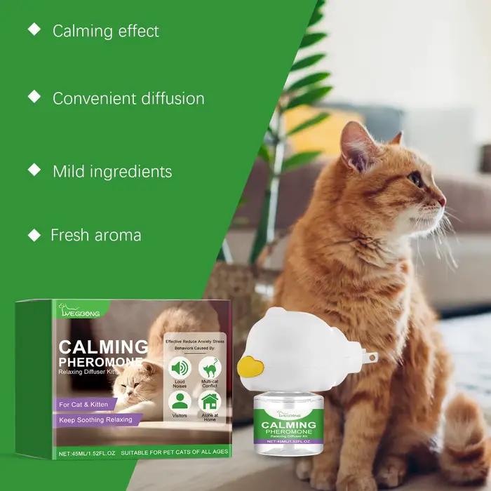 Diffuseur de phéromone apaisant pour chat