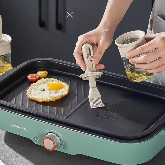 Bouteille distributrice d'huile sans BPA