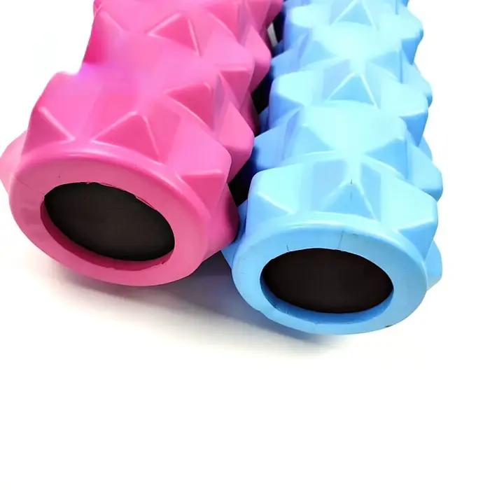 Rouleau en mousse pour massage musculaire, 33cm, pour gym, yoga, relâchement myofascial, arbre de sport, fitness, lombaire, dos