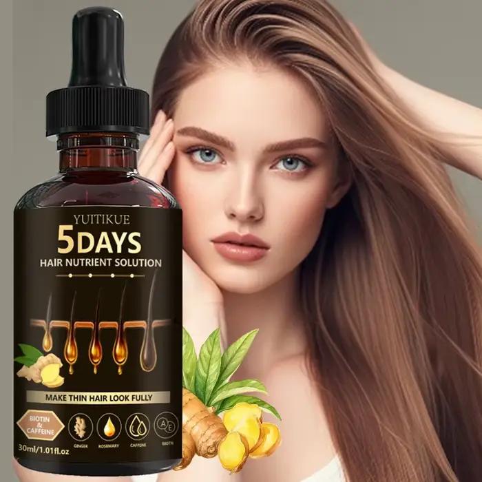 Sérum de croissance des cheveux YUITIKUE 5 jours - Solution nutritive