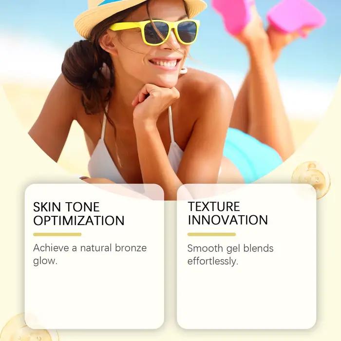 Gel Bronzant Hydratant à la Carotte