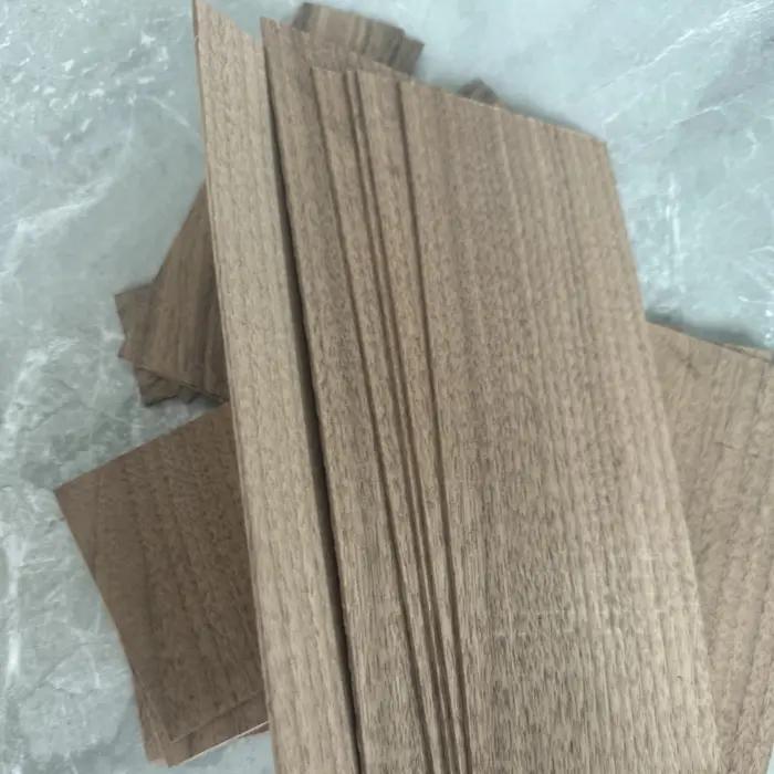 Plaque fine en noyer noir d'amérique du nord, matériel de fabrication en bois massif fait à la main, puce de bûche naturelle 2mm 3mm 5mm 8mm 10mm