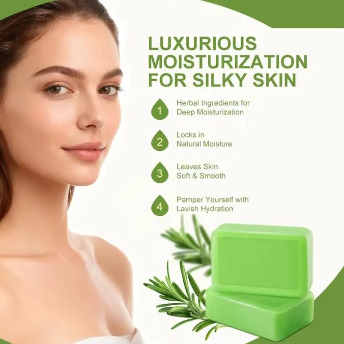 Savon à l'arbre à thé pour l'acné du visage et du corps