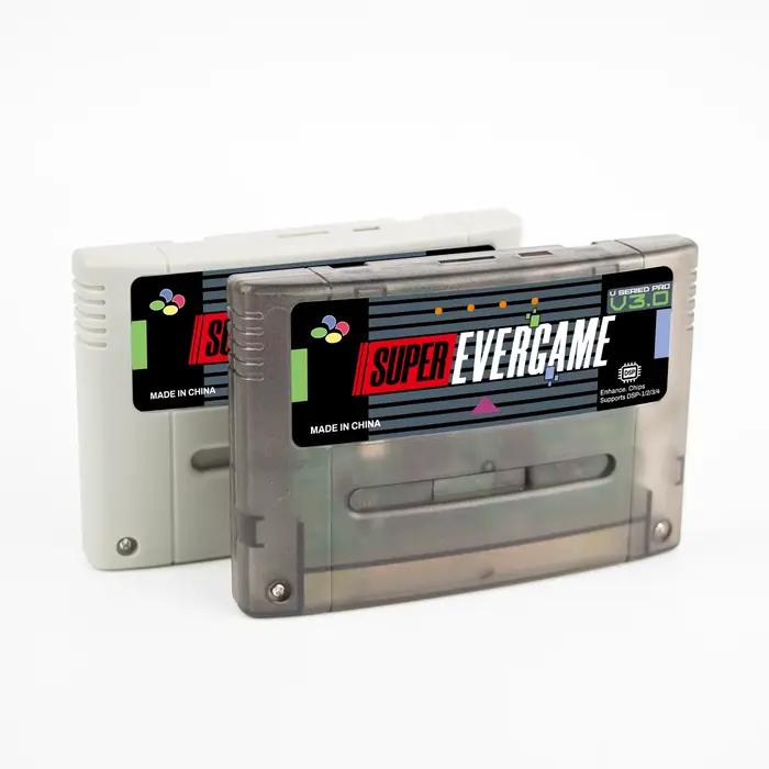 REMANK SFC SNES cartouche 3000-in1 EVERGAME Super DSP SNES cartouche Super V3.0 16 bits JP/EU/US bricolage accessoire de Console de jeu vidéo