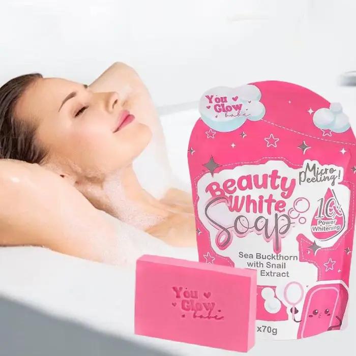 Savon pour les mains à l'huile essentielle - Lavage rafraîchissant pour le visage et le corps