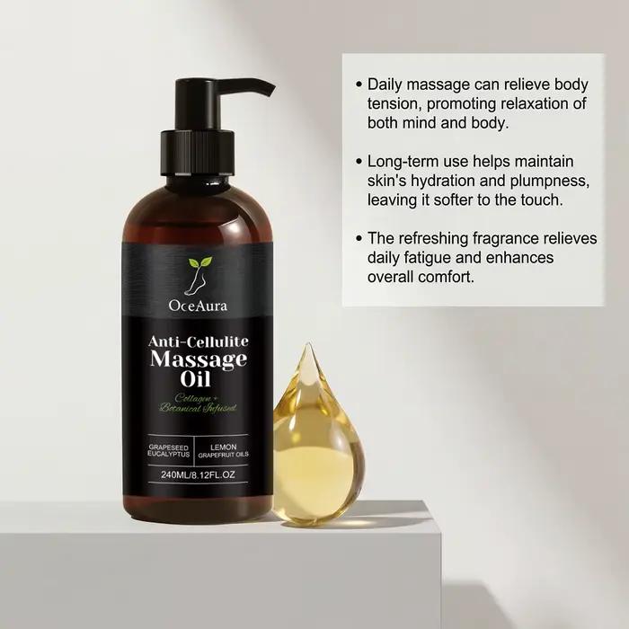 Huile de massage anti-cellulite 240 ml