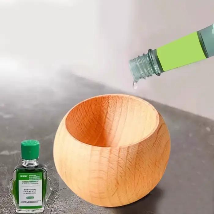 Diffuseur d'huiles essentielles en bois, diffuseur d'arômes écologique, aide au sommeil rafraîchissant pour la maison.