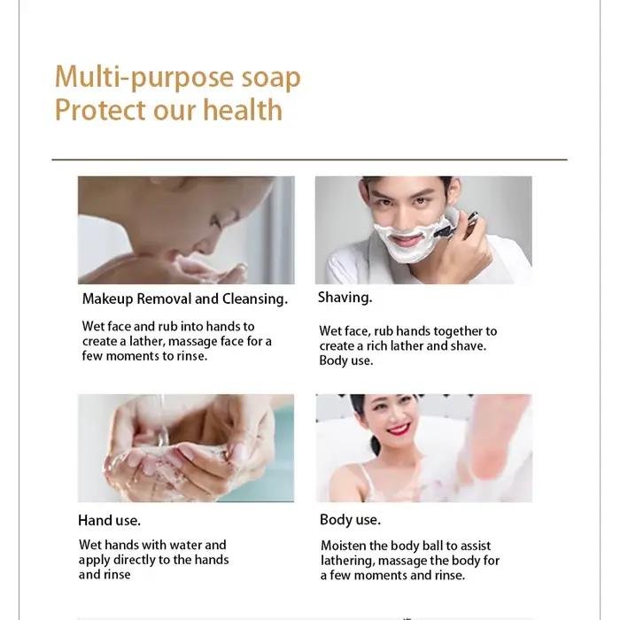 Savon nettoyant aux huiles essentielles aromatiques