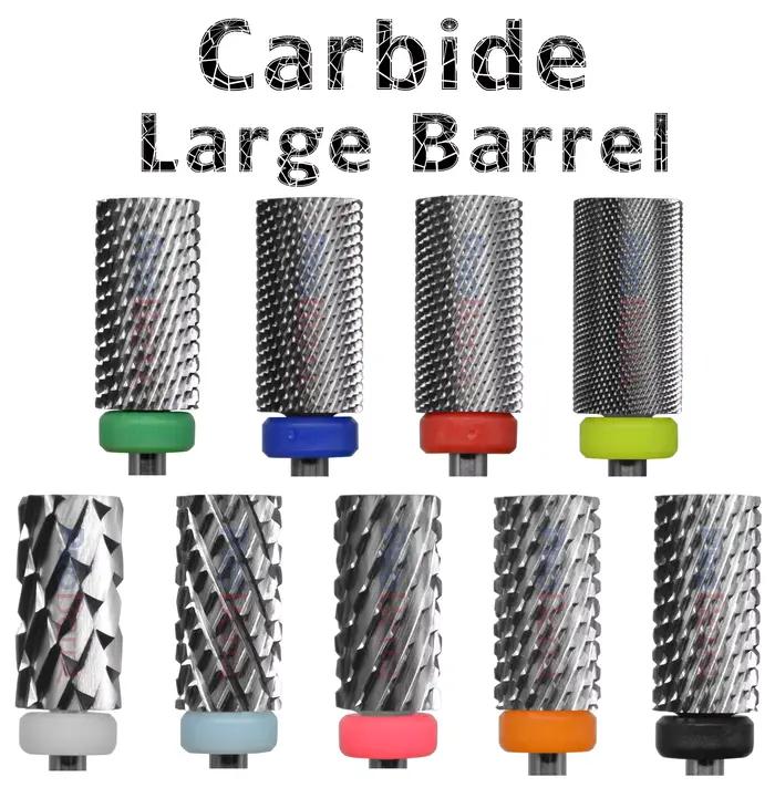 RolinStar 6.6 grand baril Original acier carbure fraise accessoires coupe métal foret à ongles
