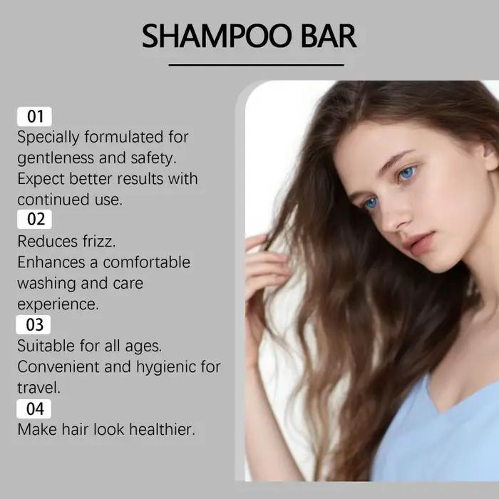 Shampooing Solide au Romarin pour Cheveux Gras – Contrôle du Volume