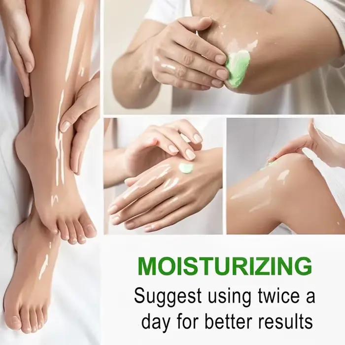 Crème pour les pieds à l'huile d'arbre à thé