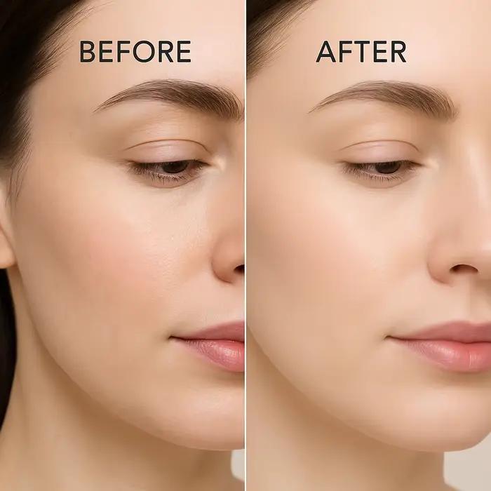 Sérum au collagène et aux peptides pour affiner les pores