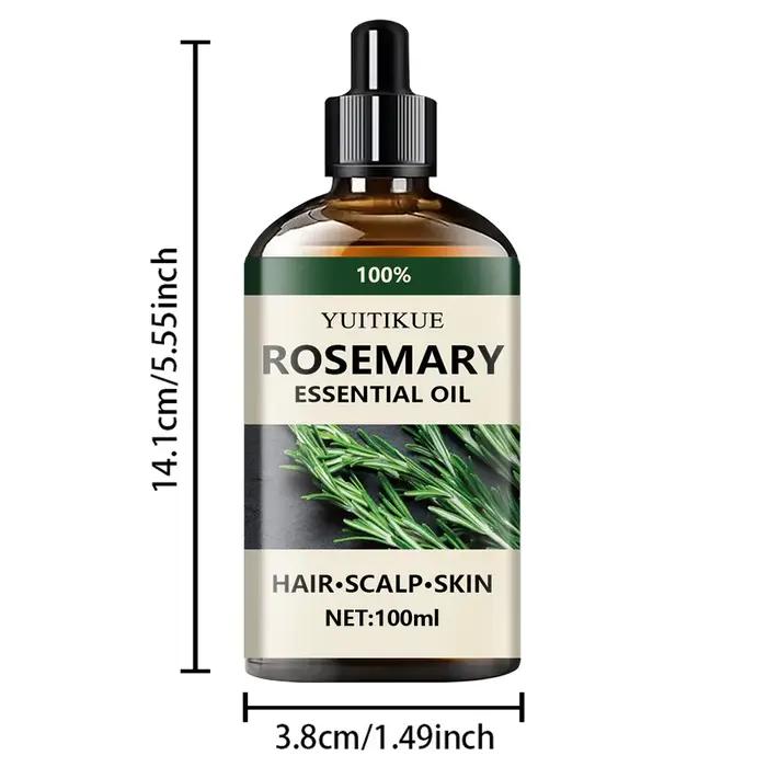 L'huile essentielle de romarin 100% YUITIKUE absorbe rapidement