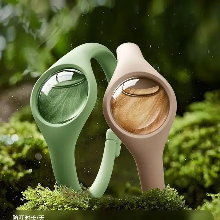 Bracelet anti-moustiques à l'huile essentielle végétale