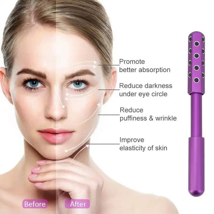 Rouleau de massage pour le visage