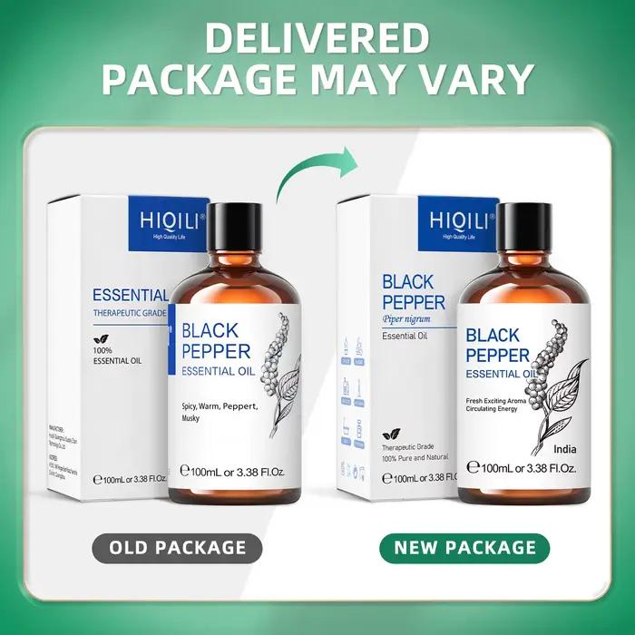 Huiles essentielles au poivre noir 100ML