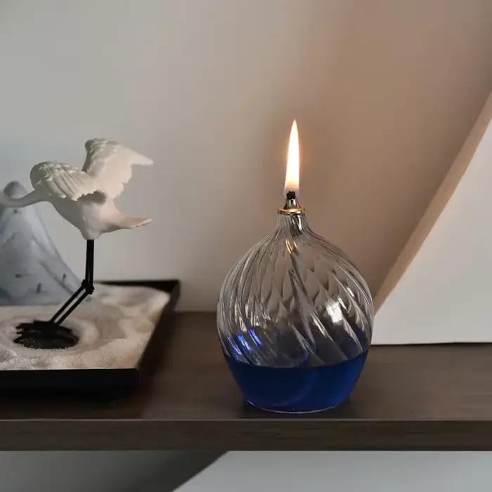 Lampes à huile en verre borosilicate