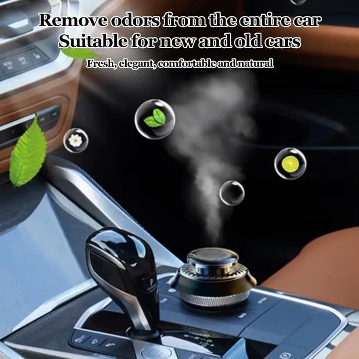 Diffuseur d'huiles essentielles solaire rotatif pour voiture