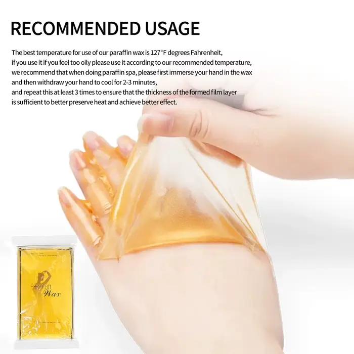 Paraffine pour les mains et les pieds