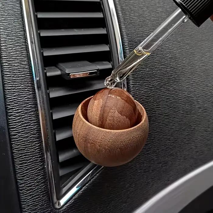 Nouveau diffuseur d'huiles essentielles en bois 2026 (1/2/4 pièces) – Sans électricité