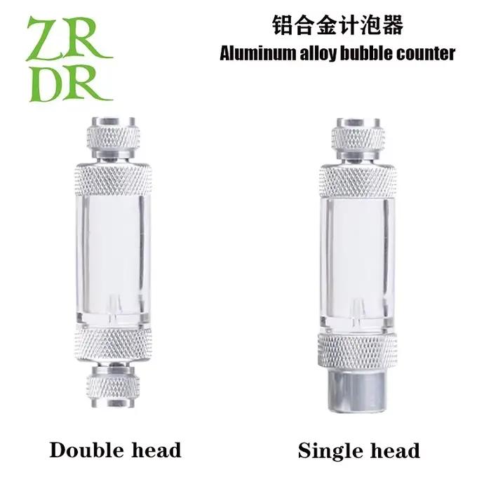 ZRDR – diffuseur de contrôle pour aquarium, pompe à Air de compteur de CO2 à tête unique ou pour Aquarium