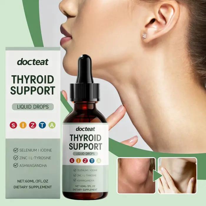 Extrait liquide de plante de soutien de la tiyroïde pour l'équilibre de l'hormone pour les femmes d'hommes
