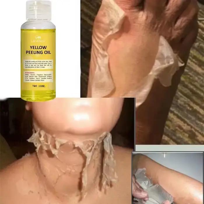 Huile de Peeling Jaune pour le Bain