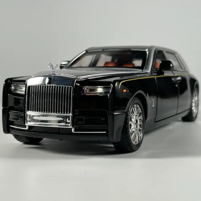 1:18 Rolls Royce Phantom Limousine Alliage Modèle De Voiture En Métal Diecast Accueil Trendy et Affichage De Bureau Ornement Cadeaux D'anniversaire Pour Les Garçons