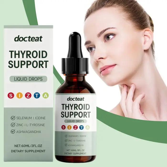 Extrait liquide de plante de soutien de la tiyroïde pour l'équilibre de l'hormone pour les femmes d'hommes