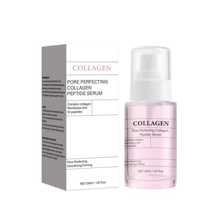 Sérum au collagène et aux peptides pour affiner les pores